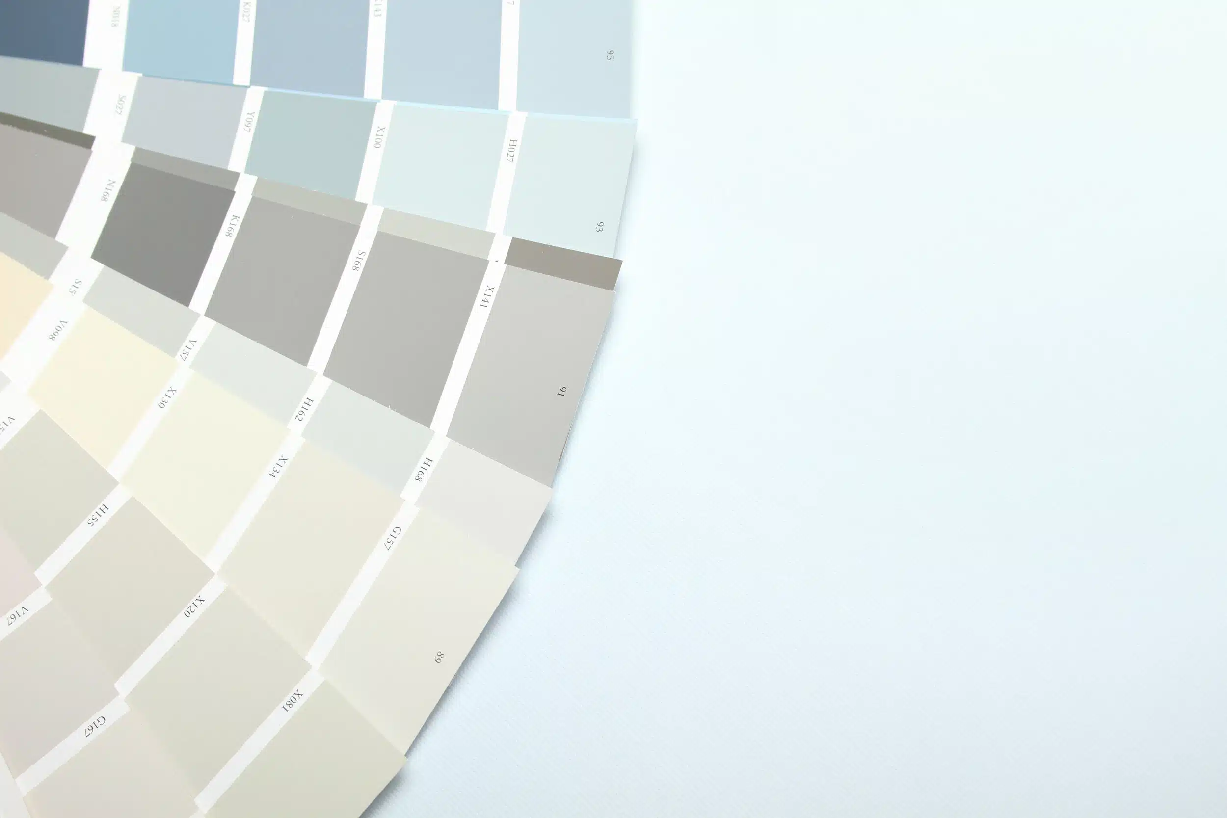 Palette of Interior Design Paint Colors