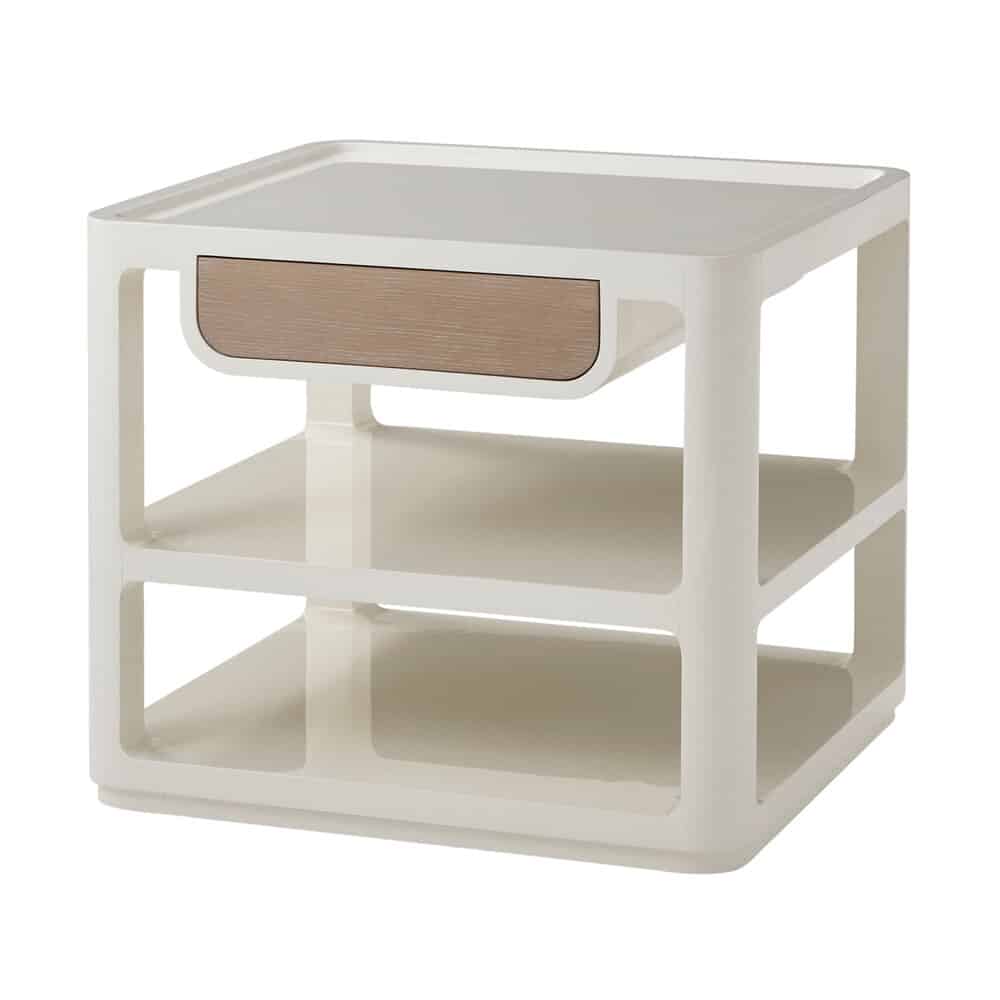 The Bauer Side Table from Theodore Alexander