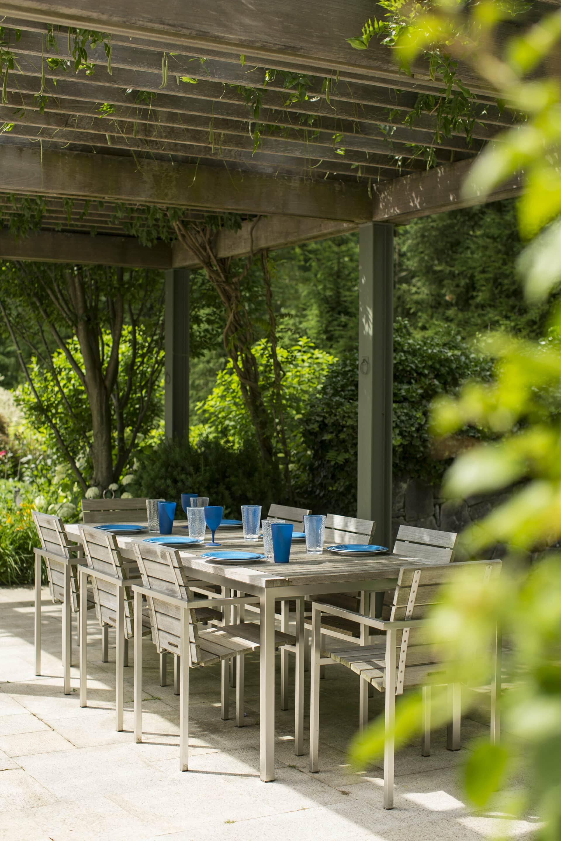 Outdoor Seating Area at Stratford Interior Design Project